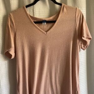 Ribbed Luxe Old Navy tee